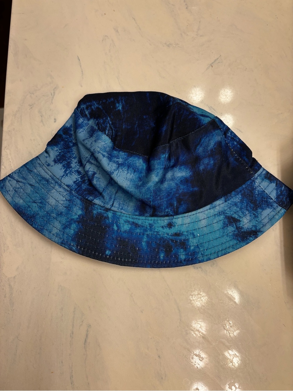 90s Staple Jason Wu Blue Tie-Dye Bucket Hat